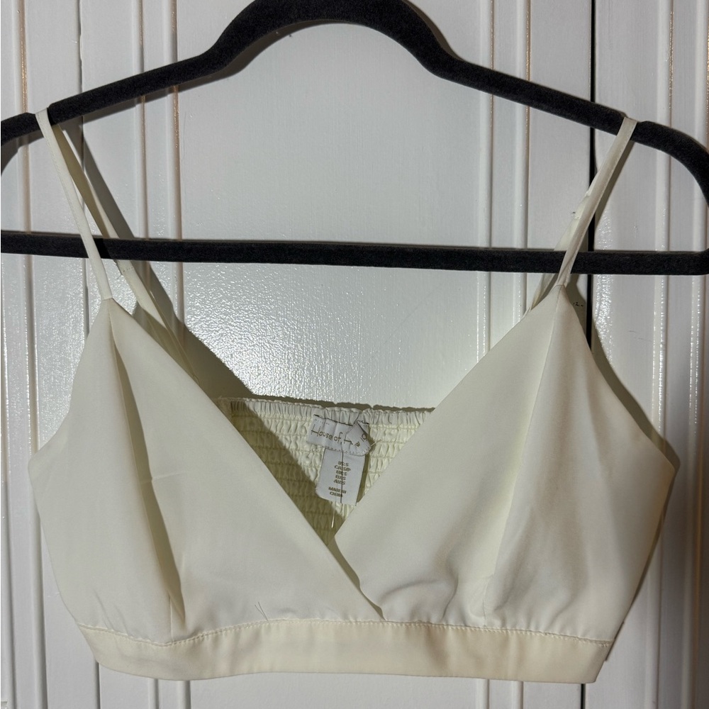 House of Harlow 1960 Cream Bralette NWOT